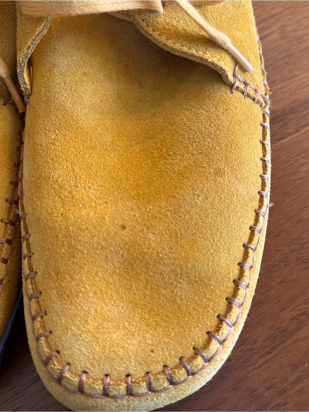 Clarks Originals Weaver Suede Shoes Mustard Yellow 9.5